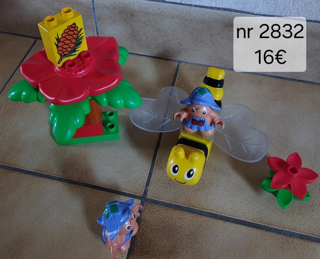 Lego duplo: De boshyacinten nr 2832, Kinderen en Baby's, Speelgoed | Duplo en Lego, Ophalen of Verzenden, Zo goed als nieuw, Duplo