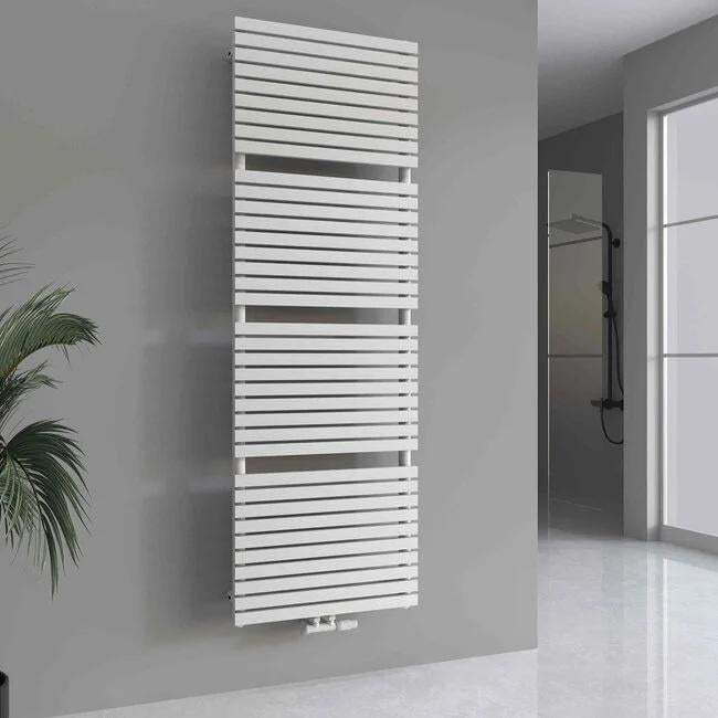 Seche Serviette Design Sueno Blanc & Noir Promo 2026, Bricolage & Construction, Enlèvement, 80 cm ou plus, 150 cm ou plus, Radiateur