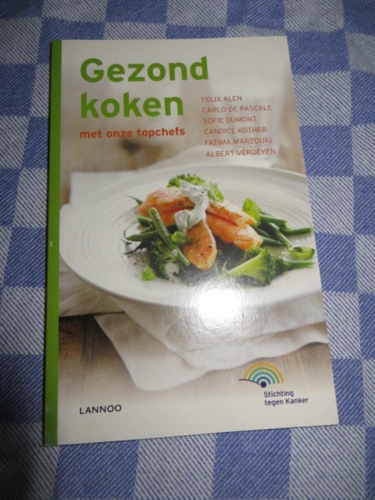 klein kookboekje : gezond koken met onze topchefs, Boeken, Kookboeken, Ophalen of Verzenden, Zo goed als nieuw, Overige gebieden