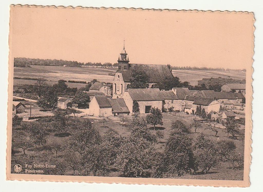 Foy Notre Dame Panorama, Envoi, Non affranchie, Namur