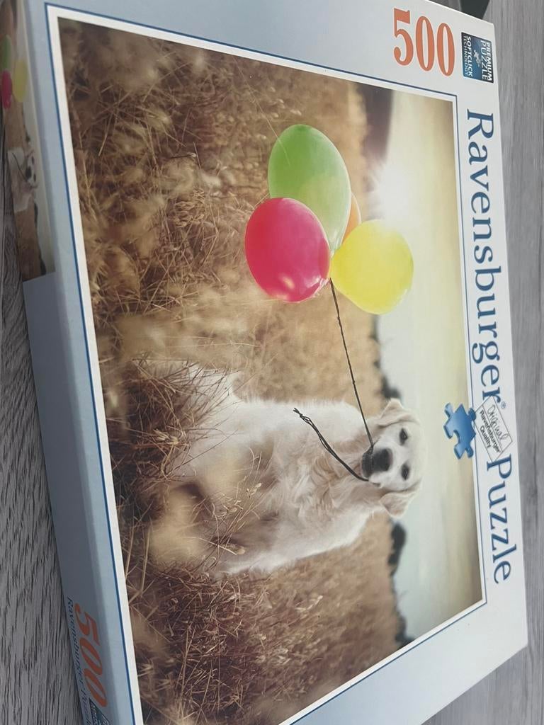 Puzzle ravensburger 500 pièces labrador, Enlèvement, Comme neuf