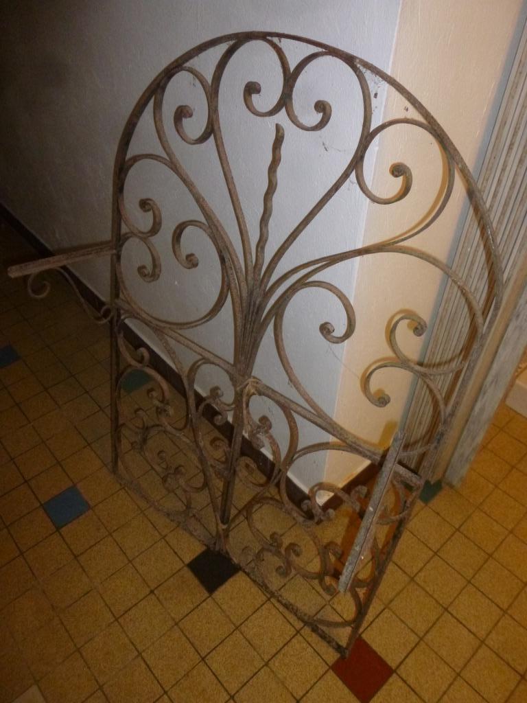 grille décorative en fer forgé, Enlèvement, Utilisé, Fer, Autres types