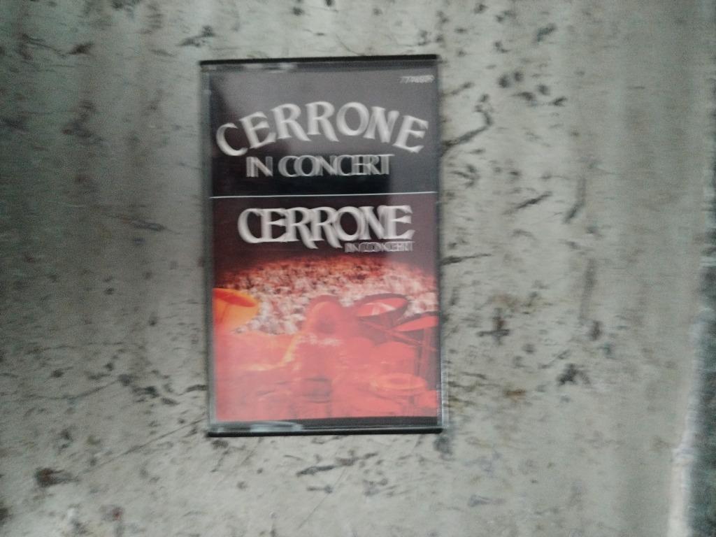 Cerrone in concert, CD & DVD, Cassettes audio, Originale, Dance, 1 cassette audio, Envoi