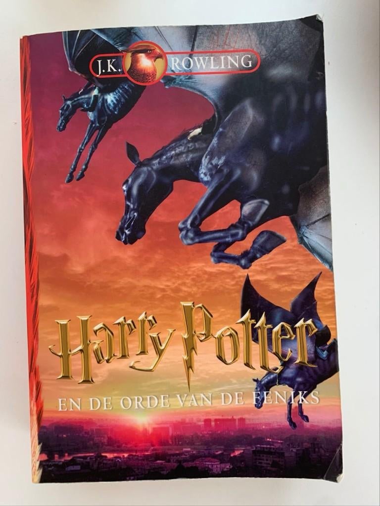 Boek Harry Potter Orde van de Feniks, Verzamelen, Harry Potter, Verzenden, Gebruikt, Boek of Poster