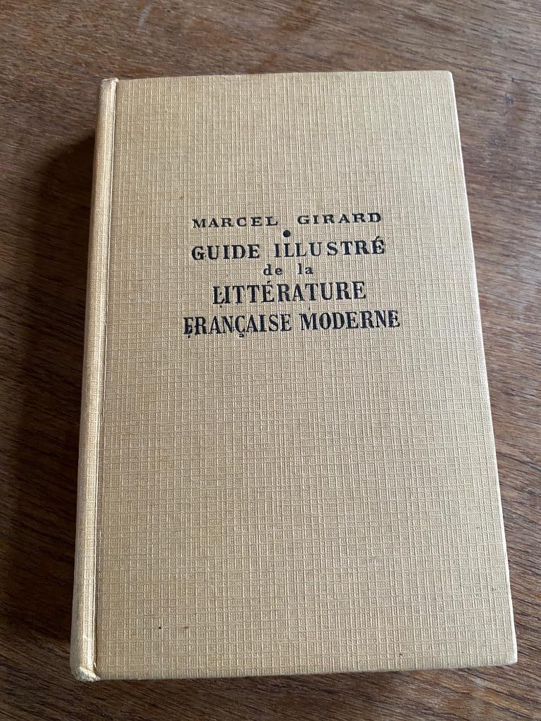 Guide de la littérature française moderne M Girard 1949, Gelezen, België, Verzenden, Marcel Girard