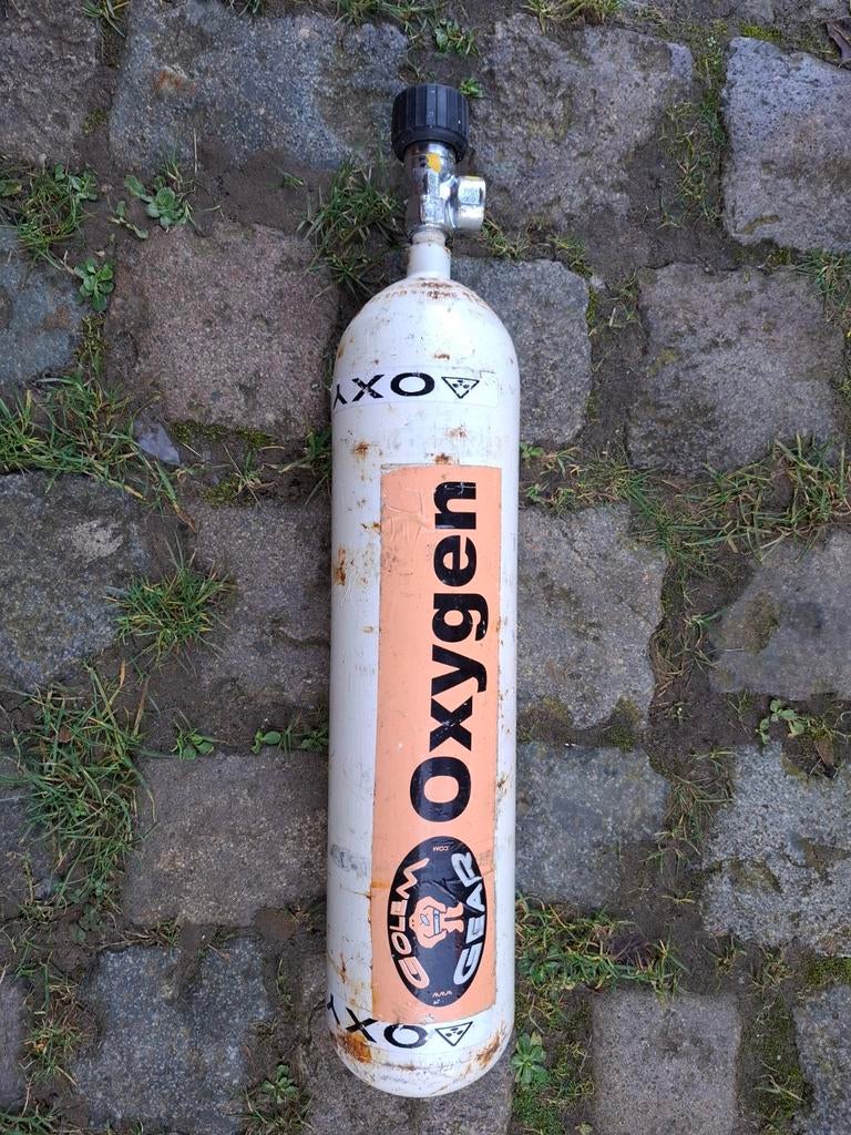 Zuurstoffles van 4 liter, Ophalen of Verzenden