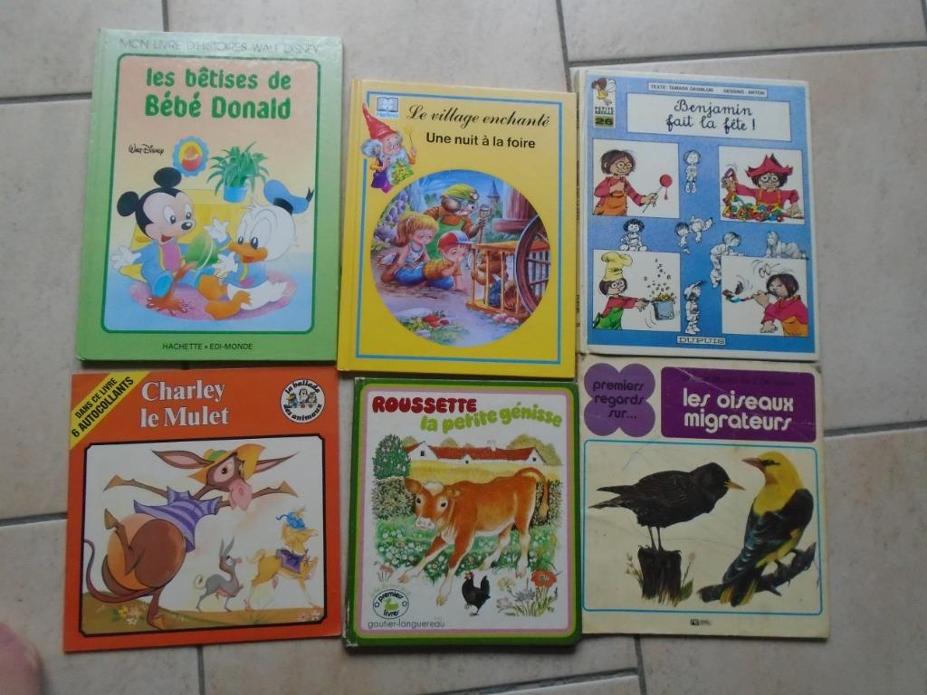 6 LIVRES"HEMMA"WALT DISNEY"ROSSEL, Garçon ou Fille, Enlèvement ou Envoi, Utilisé, HEMMA/DISNEY/ROSSEL