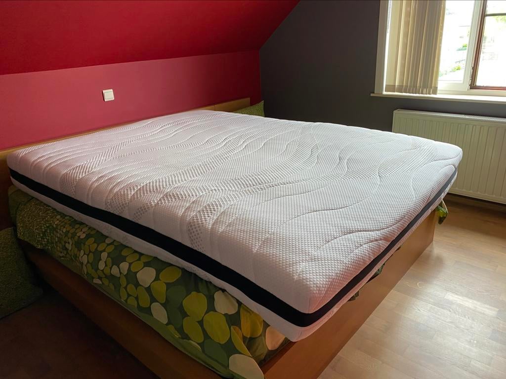 Matras 160x210 pocketveren, Ophalen, Overige materialen, Gebruikt, 210 cm