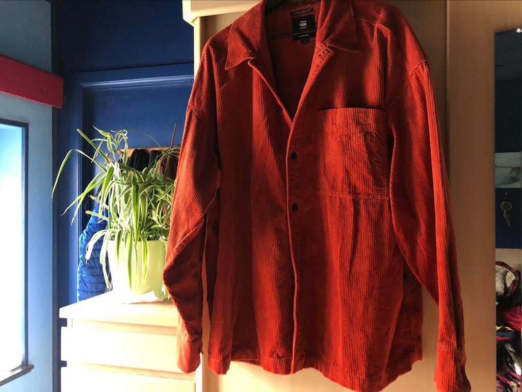Chemise G Star orange, Ophalen of Verzenden, Zo goed als nieuw, Oranje