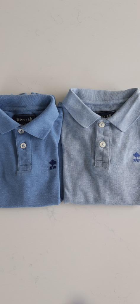 2 polos River Woods, 6 ans, Garçon, Enlèvement ou Envoi, Autres types, Utilisé