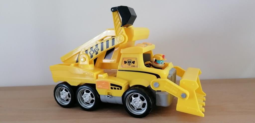 PAW PATROL Ultimate construction truck met Rubble, Enlèvement ou Envoi, Comme neuf