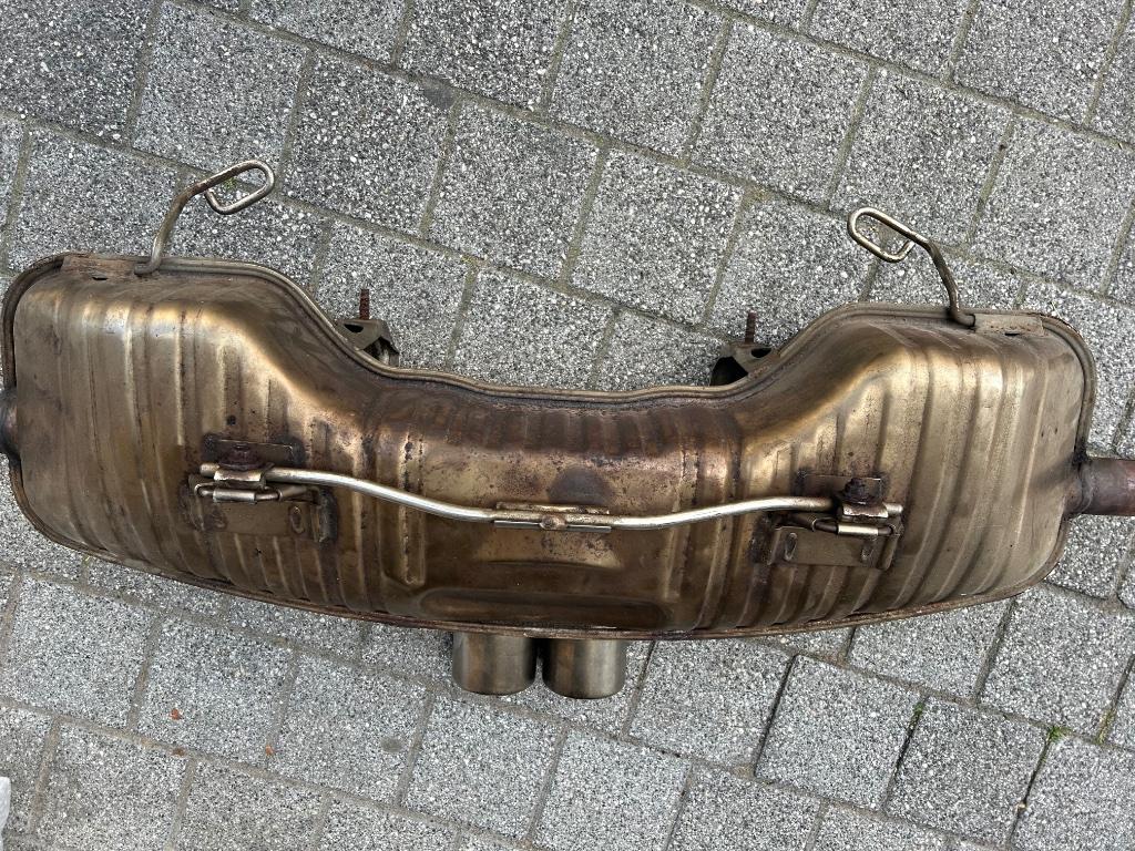 Porsche Boxster 986 sportuitlaat, Ophalen, Gebruikt, Porsche