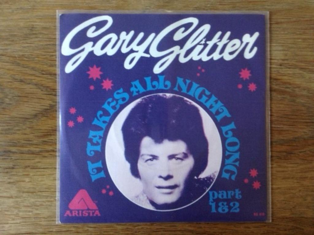 single gary glitter, Ophalen of Verzenden, 7 inch, Rock en Metal, Single