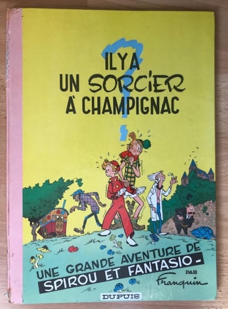 SPIROU 2 — IL Y A UN SORCIER À CHAMPIGNAC (RÉIMPRESSION 1964, Enlèvement ou Envoi, Une BD, Utilisé, Franquin