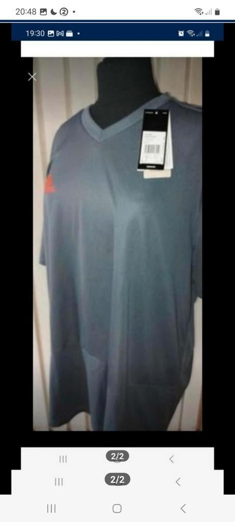 Nieuwe adidas tshirt maat xl, Ophalen of Verzenden, Nieuw, Maat 56/58 (XL)