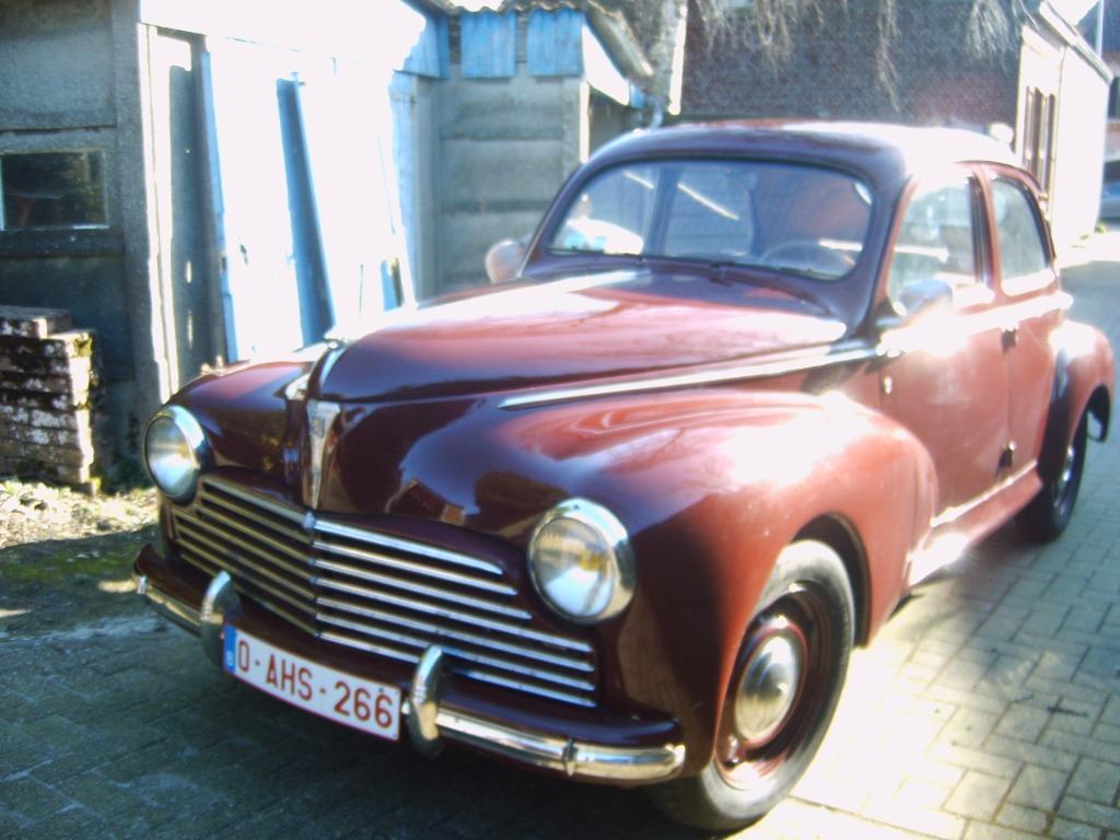 Peugeot 203 A Bouwjaar 1950, Auto's, 4 deurs, Stof, Beige, Overige kleuren