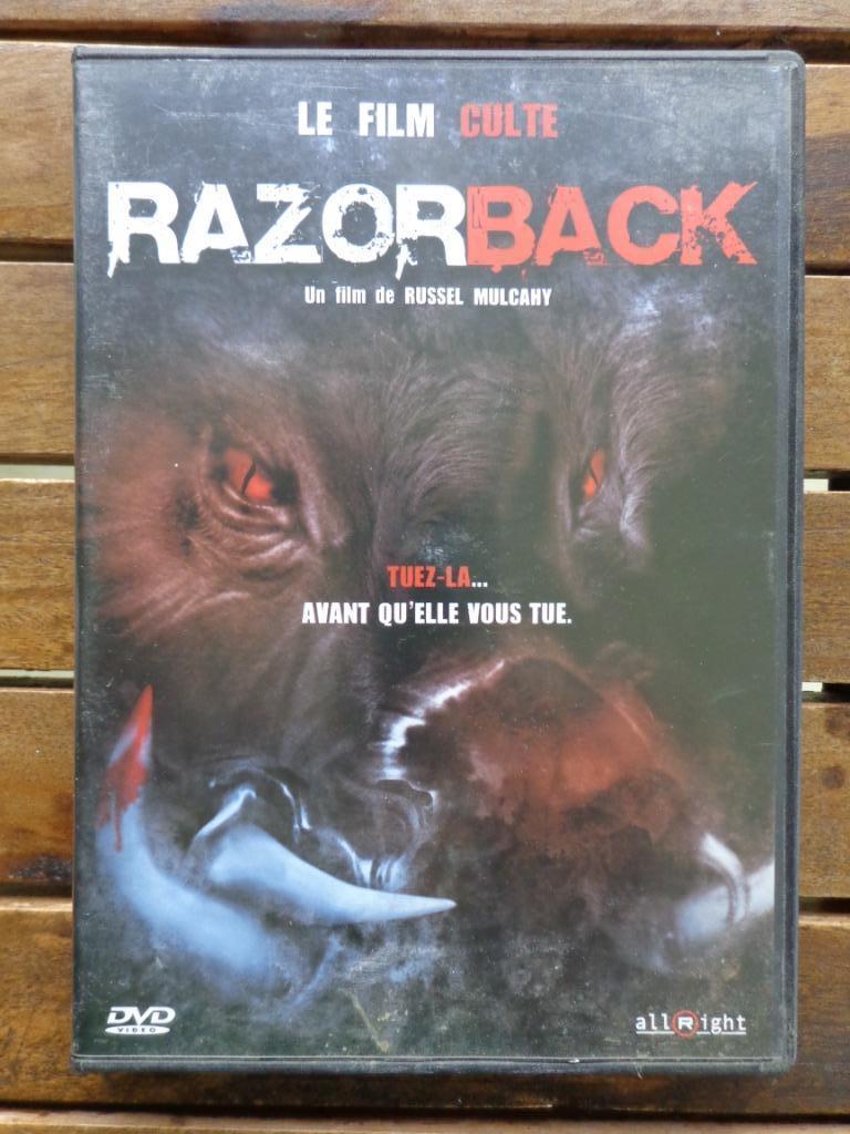 )))   Razorback  //  Russel Mulcahy    (((, À partir de 16 ans, Enlèvement ou Envoi, Comme neuf, Monstres