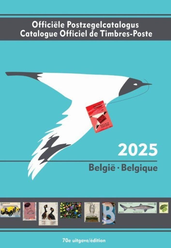 GEVRAAGD Nette officiële postzegelcatalogus België 2025, Enlèvement ou Envoi, Catalogue
