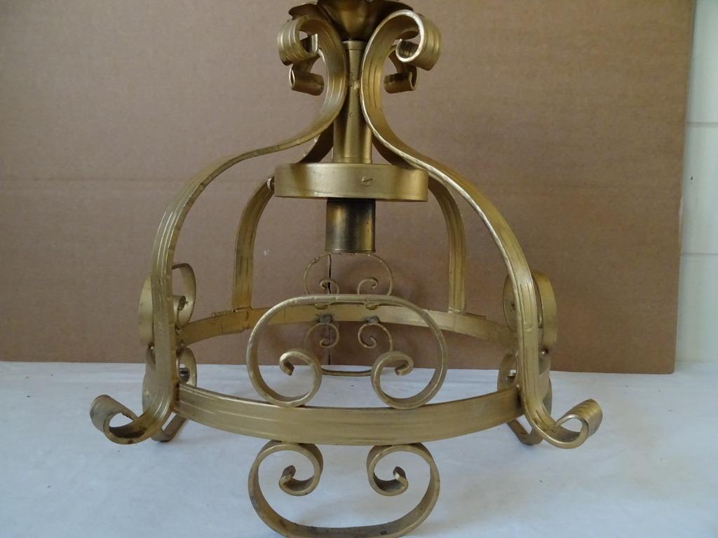 Antieke lamp hanglamp antieke romantische lamp hanglamp 1930, Huis en Inrichting, Lampen | Hanglampen, Gebruikt, Minder dan 50 cm