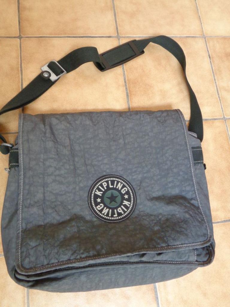sac bandoulière - cartable KIPLING, Enlèvement ou Envoi, Utilisé, Bleu, Kipling