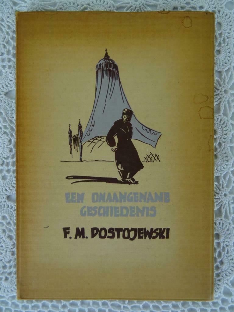 Livre ancien URSS Une histoire de Postoïevski désagréable, Enlèvement ou Envoi