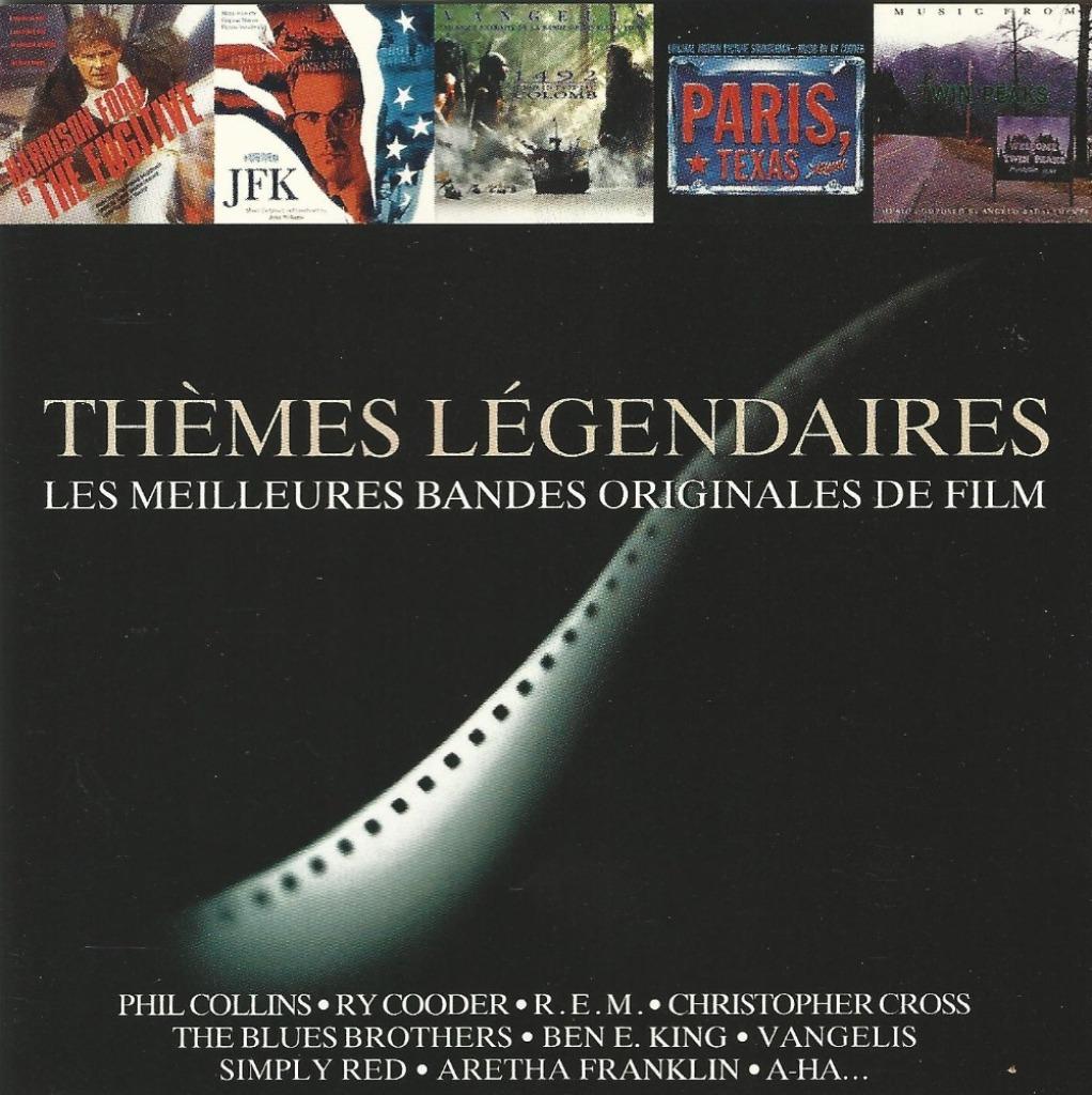 CD * THEMES LEGENDAIRES - MEILLEURES BANDES ORIGINALES FILM, Enlèvement ou Envoi, Comme neuf