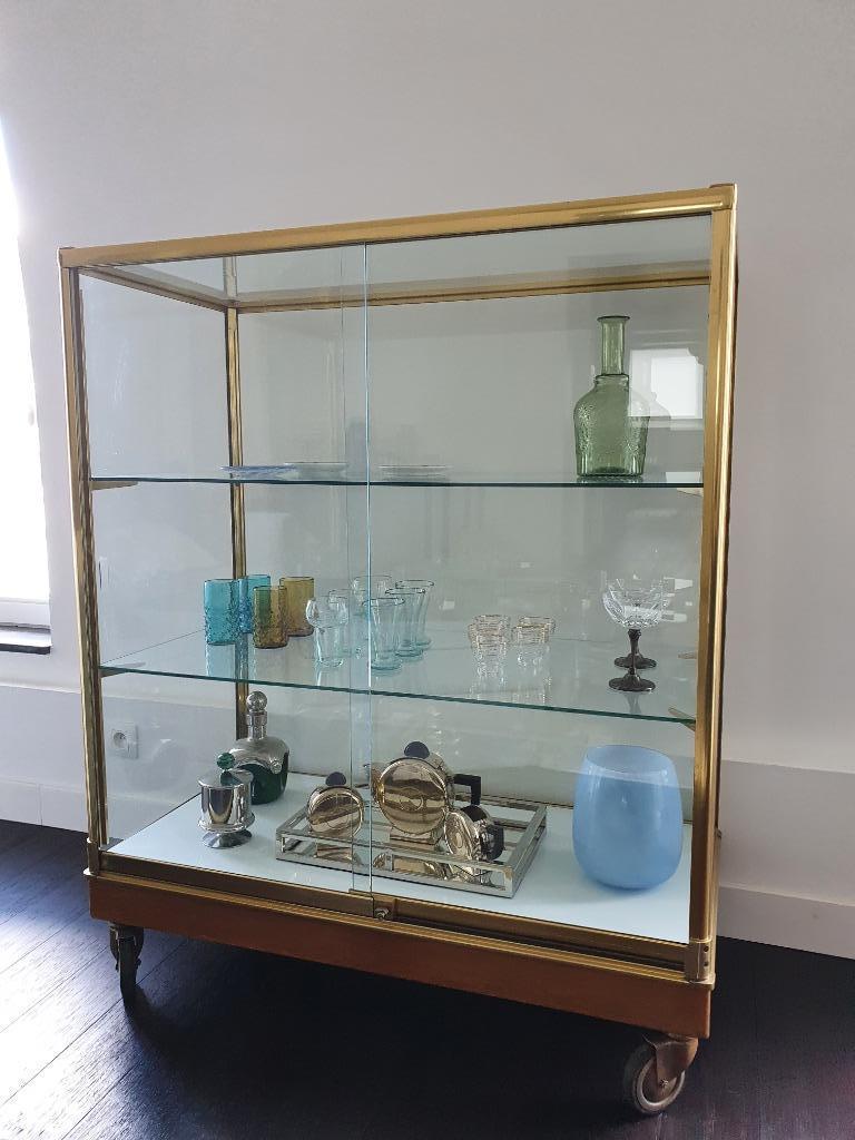 Vitrine vintage années 1950/1960, Enlèvement, Utilisé