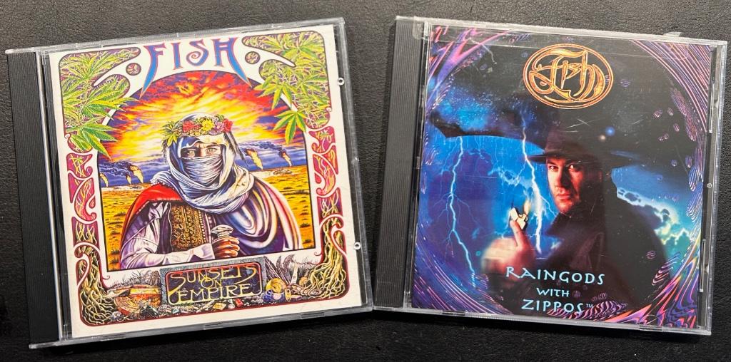 FISH - Sunsets on empire & Raindgods with zippos ( 2CDs ), Verzenden, Zo goed als nieuw