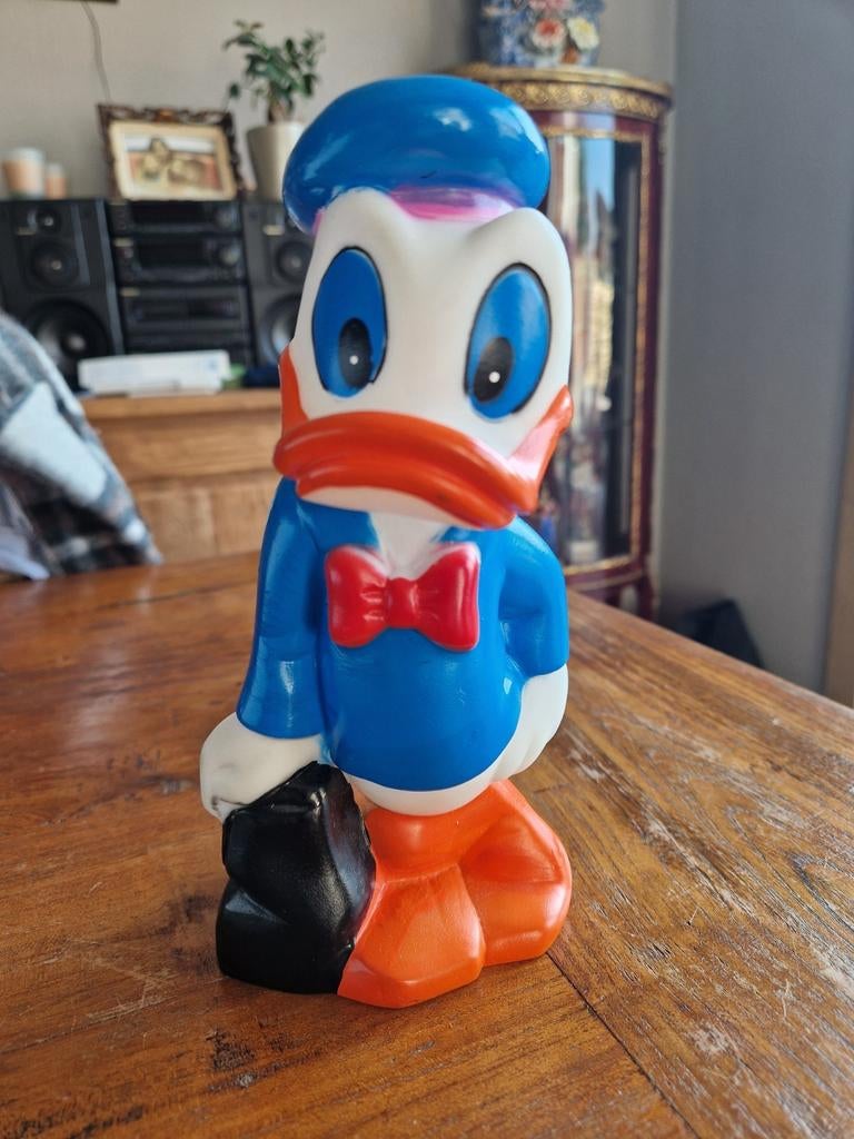Vintage Walt Disney  Donald Duck pieper, Verzamelen, Ophalen of Verzenden, Donald Duck, Zo goed als nieuw