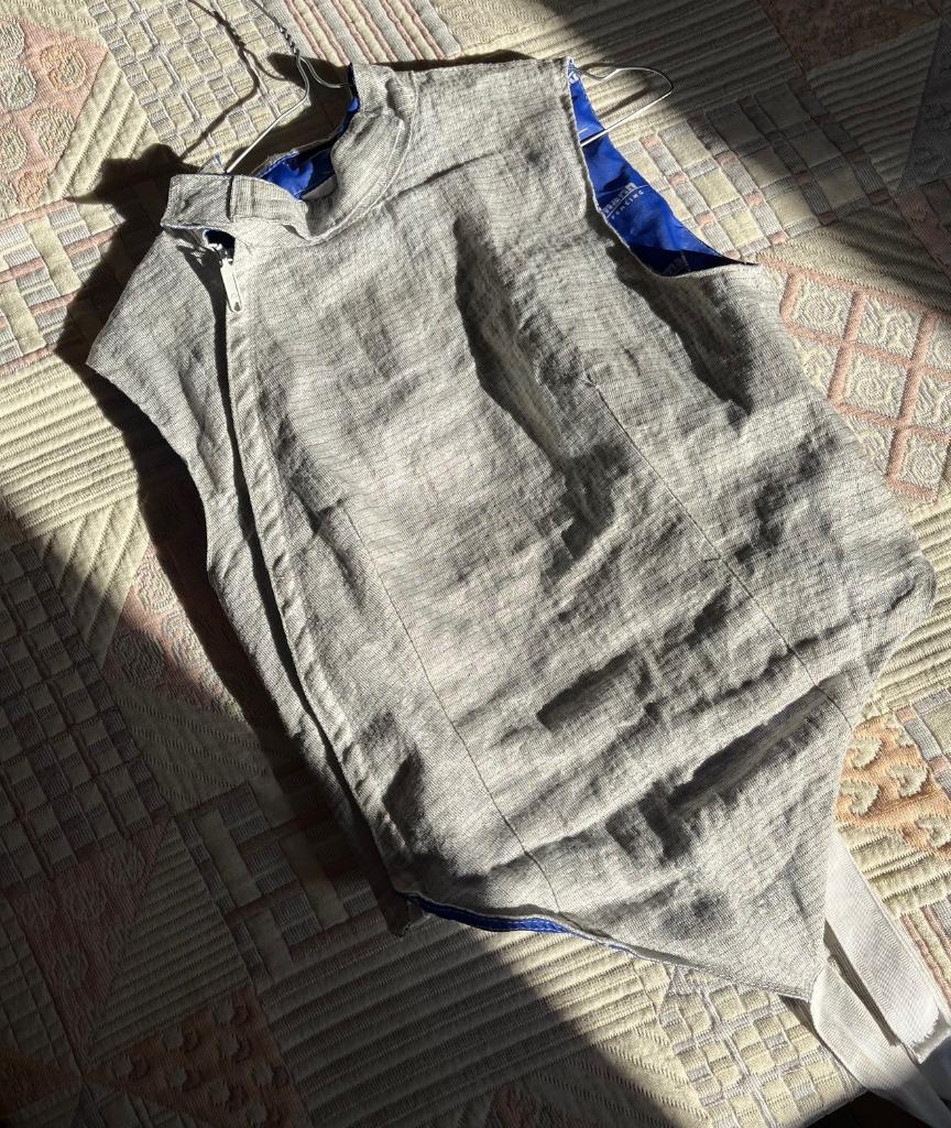 UHLMANN veste metal fleuret, Enlèvement ou Envoi, Utilisé, Escrime