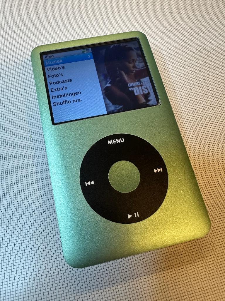 iPod classic 6,5G 120 Go - U2 personnalisé, Classic, Enlèvement ou Envoi, Autres couleurs, Reconditionné