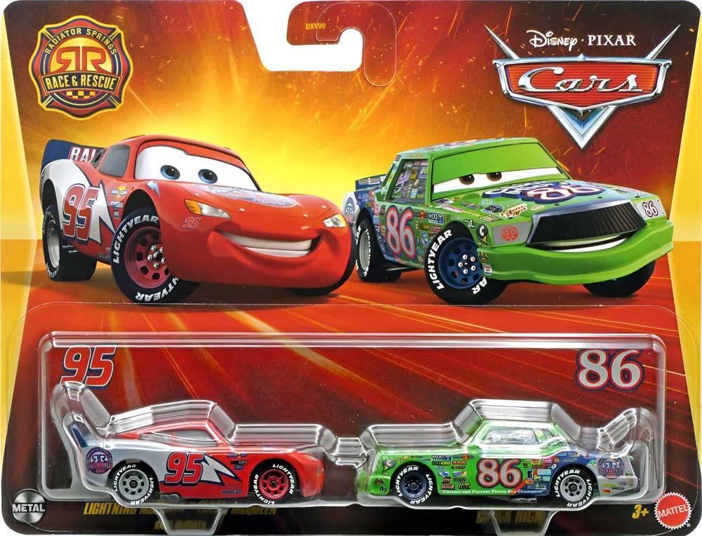 Voitures Disney Pixar : Lightning McQueen et Chick Hicks, Enlèvement ou Envoi, Neuf