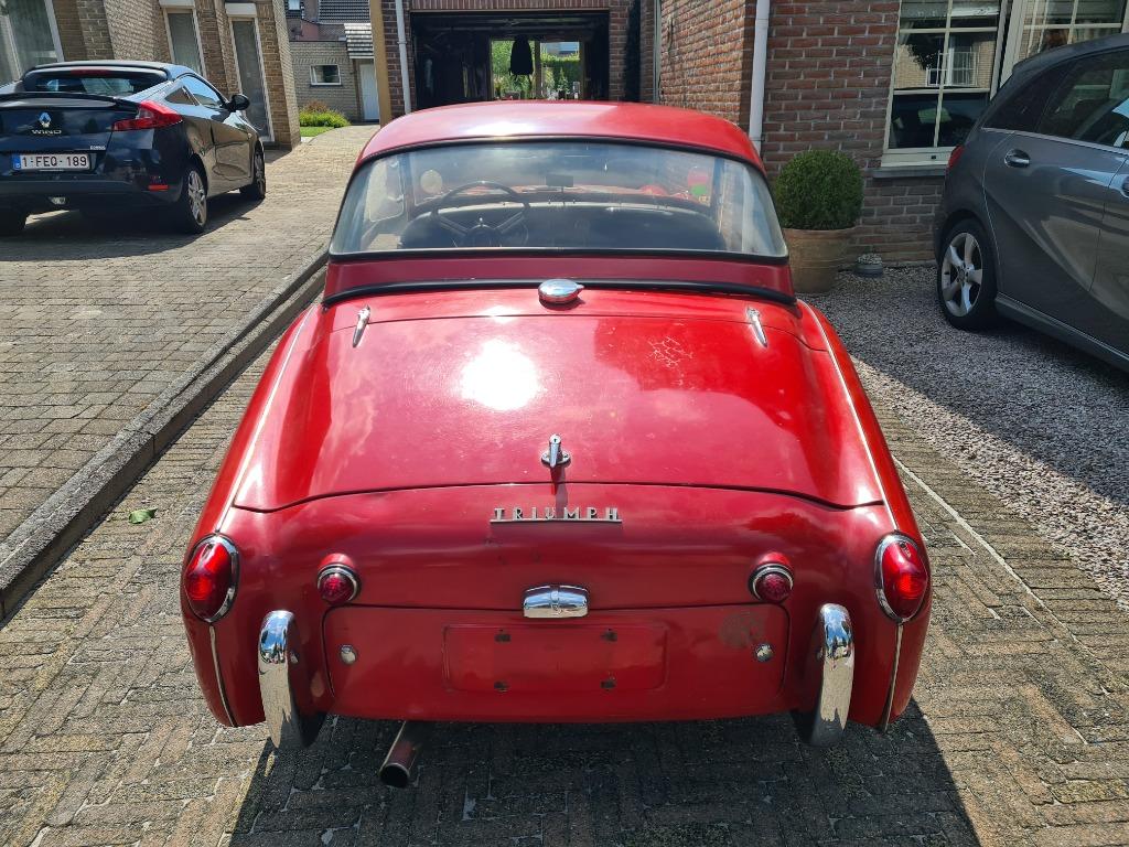 Oldtimer triumph tr3A, foto 4