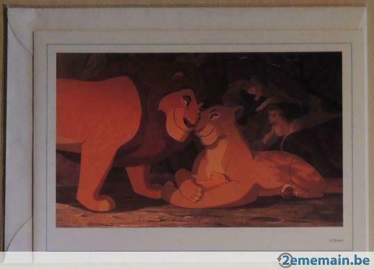 Postogram 94/J16 Roi Lion- Disney (Bande dessinée), Collections, Enlèvement ou Envoi, Non affranchie