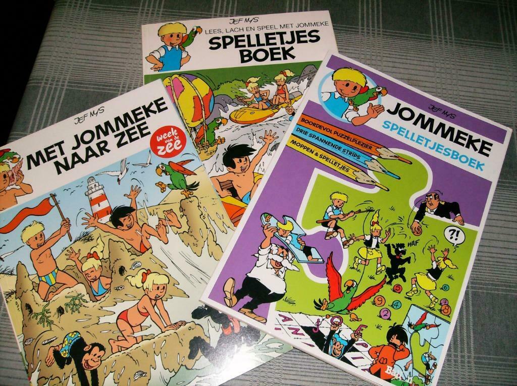 3 jommekes spelletjes boeken, Kinderen en Baby's, Ophalen of Verzenden, Nieuw