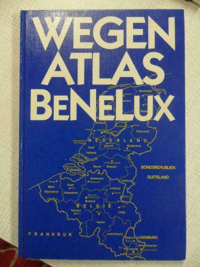 wegenatlas benelux, Enlèvement ou Envoi, Comme neuf