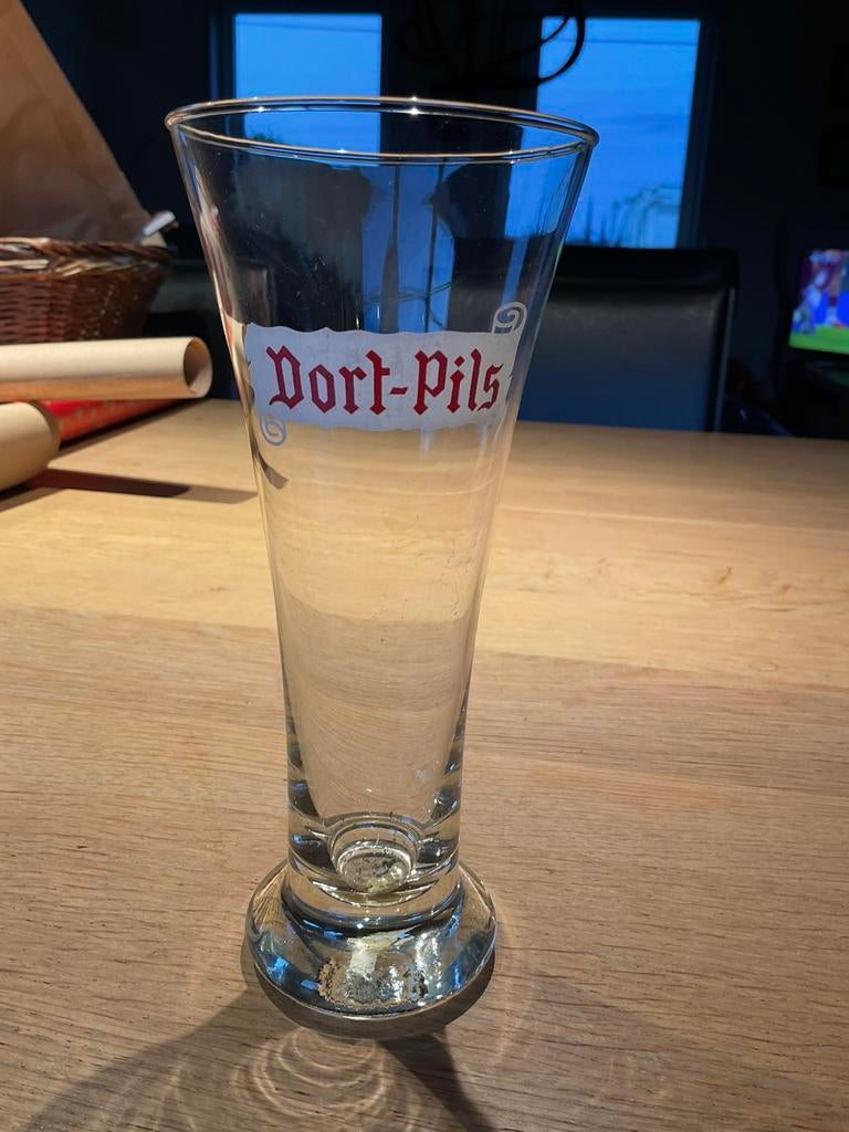 Dort Pils Brasserie de Dinant glas, Ophalen of Verzenden, Zo goed als nieuw