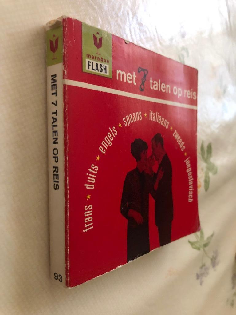 7 langues en voyage - Mariboe Language Book, Enlèvement ou Envoi