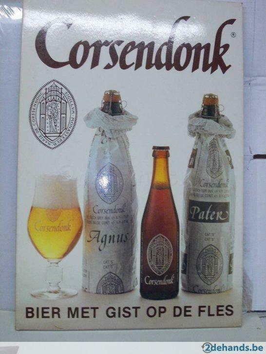 Beersign.Reclame.Corsendonk.Abdijbier, Ophalen of Verzenden, Gebruikt