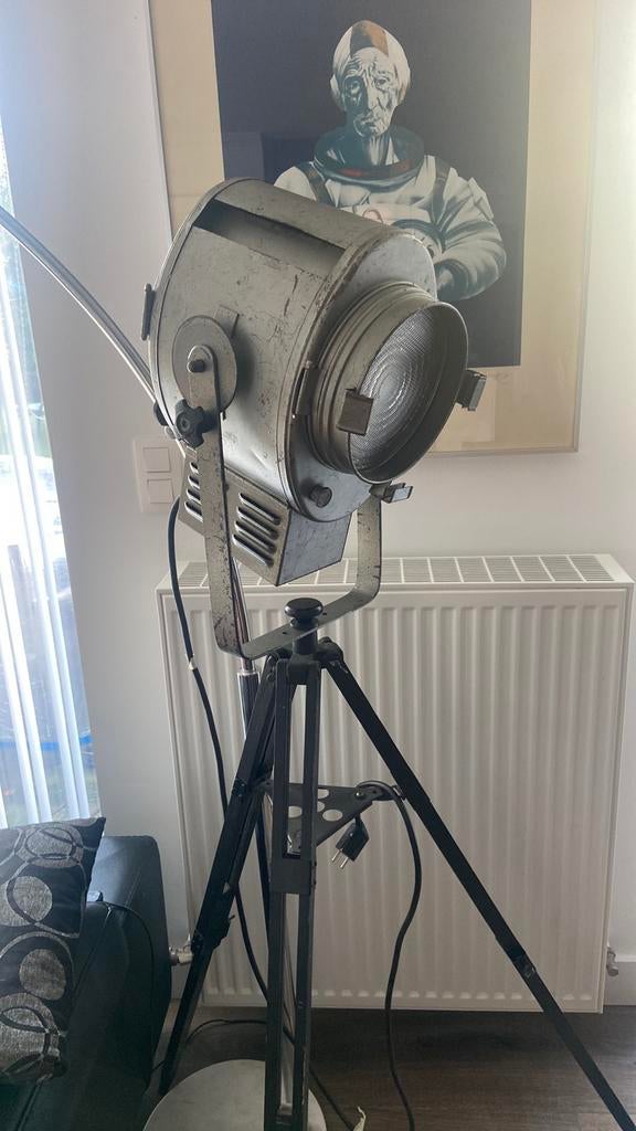 Vintage theaterlamp A.E. Cremer Paris, Maison & Meubles, Lampes | Lampadaires, Utilisé, Enlèvement ou Envoi