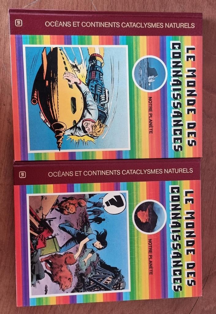Le monde des connaissances, 1,2,3,4 (8BD), Livres, Série complète ou Série, Comme neuf, Enlèvement, Philippe auzou