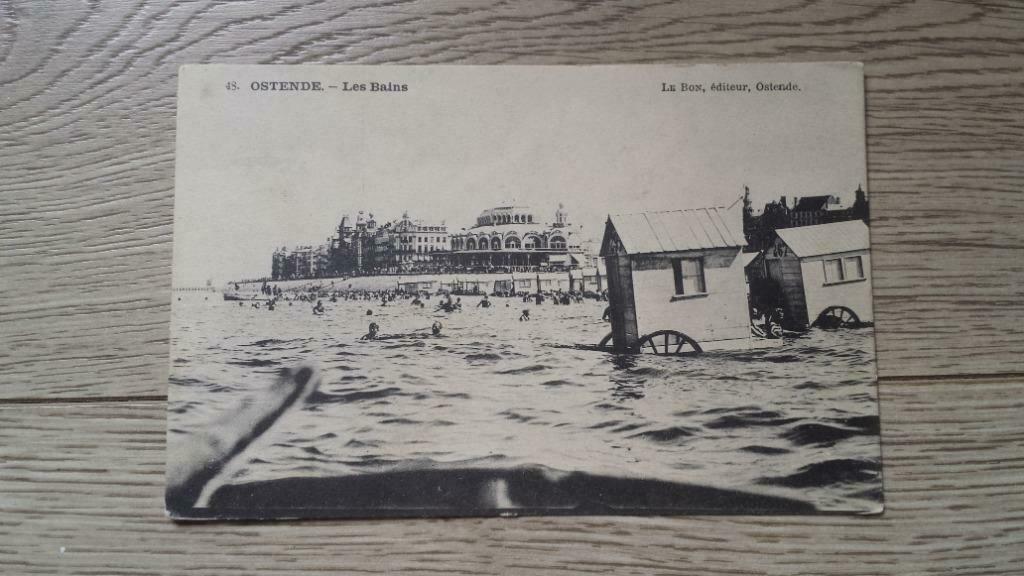 Ostende - Les Bains, Enlèvement ou Envoi, Non affranchie, Flandre Occidentale