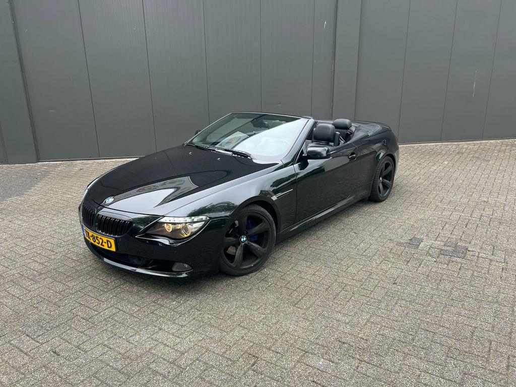 BMW 635d Cabriolet High Executive 286pk Head-Up NightVision, Autos, BMW, Cuir, Achat, Série 6, Cabriolet