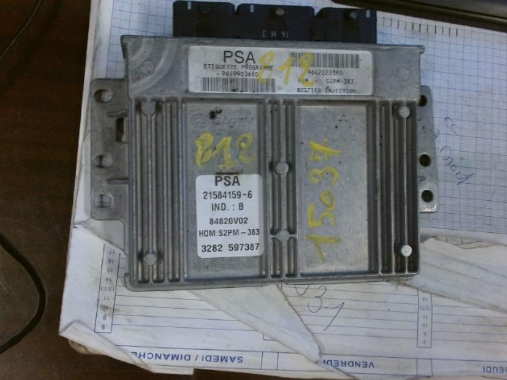 Boitier moteur Citroen C3 Pluriel 1.4i 55kw 9642222380 (812, Autos : Pièces & Accessoires, Enlèvement, Utilisé
