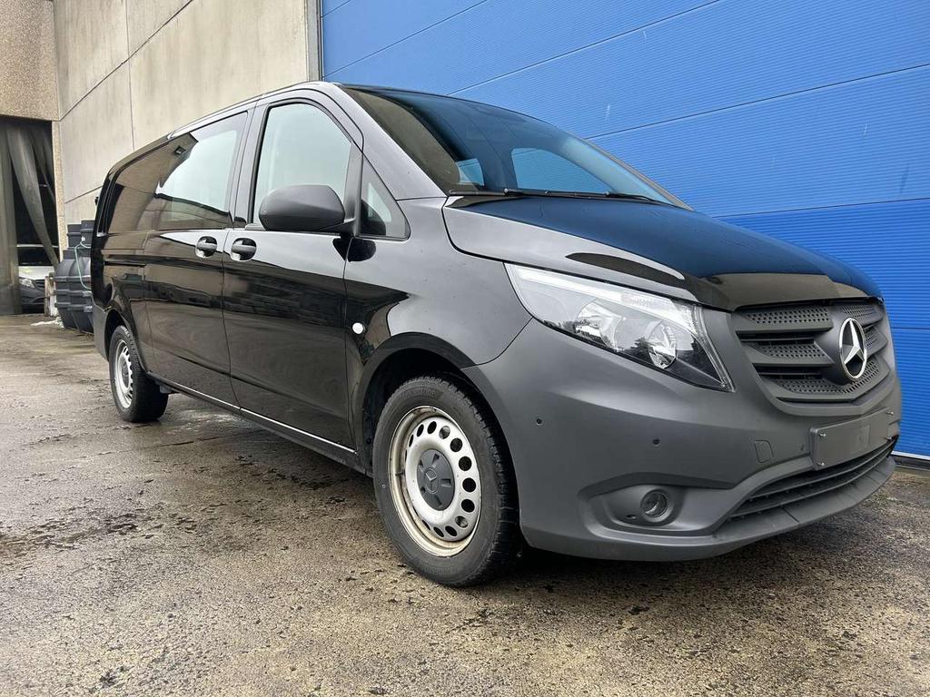 Mercedes-Benz Vito 116 Extra Lang 5 PL Dubbel cabine (28.91, Autos, Camionnettes & Utilitaires, Entreprise, ABS, Airbags, Air conditionné