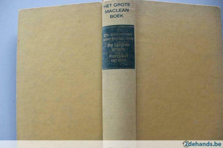 het grote MacLean boek, Ophalen of Verzenden, Gelezen, Alistair Maclean