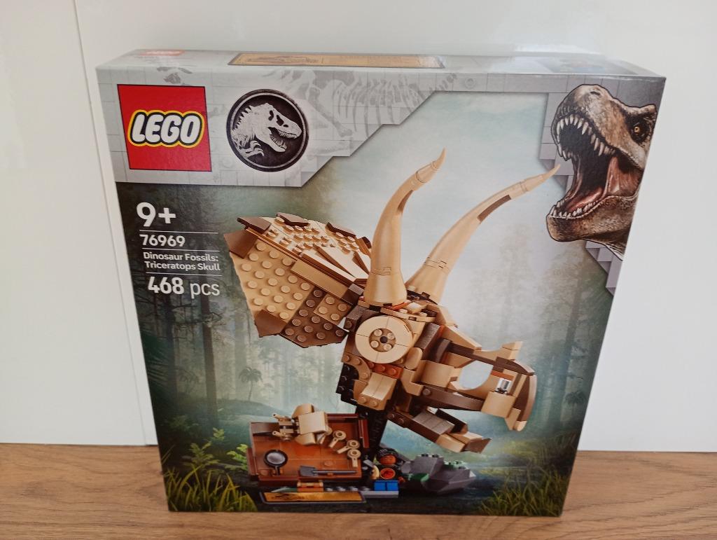 LEGO - 76969 - Dinosaurusfossielen: Triceratops schedel, Ophalen of Verzenden, Nieuw, Complete set, Lego