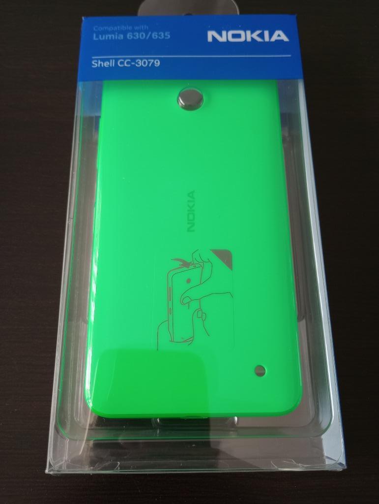 Nokia Lumia 630/635 Shell Groen, Ophalen, Nieuw, Hoesje of Tasje
