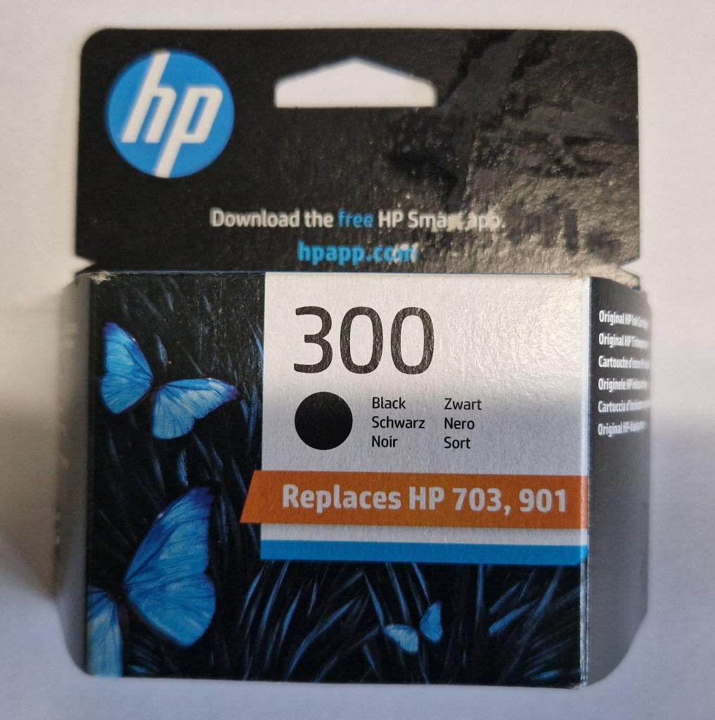 inktpatroon HP 300 Zwart, Ophalen of Verzenden, Nieuw, Cartridge, Hp