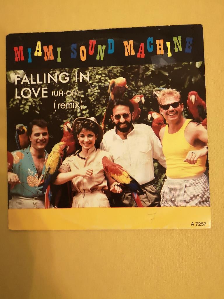 Miami Sound Machine Falling In Love (remix)(bpost gratuit), Enlèvement ou Envoi, Utilisé